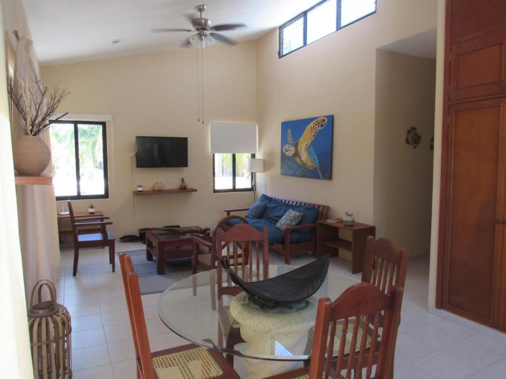 Two Bedroom Beachfront Villa Celestun Dış mekan fotoğraf